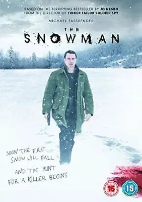 The Snowman DVD Thriller & Mystery (2018) Michael Fassbender Quality Guaranteed • £2.03