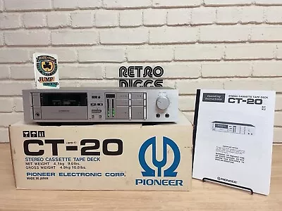 Vintage Pioneer CT-20 Cassette Deck (new Belts/orig Box/serviced) • $145