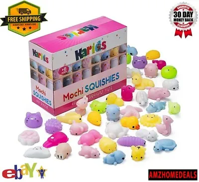 $25.99 • Buy Mini Animal Squishy Pack - 40 Pieces Random Mochi Squishies Party Favours Toys F