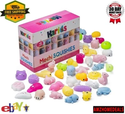 $25.99 • Buy Mini Animal Squishy Pack - 40 Pieces Random Mochi Squishies Party Favours Toys F