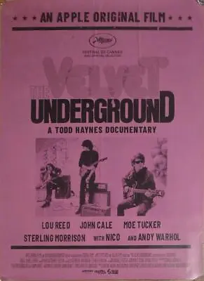 £144.19 • Buy The Velvet Underground - Reed / Warhol / Rock - Original Rolled Large Poster