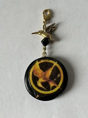 Mockingjay Bracelet/Bag/Phone Charm/ Keyring/ Hunger Games Katniss Accessory • $4.55