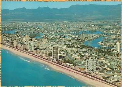 Aerial View Of Surfers Paradise Gold Coast Qld Muuray Views Postcard • $8.95