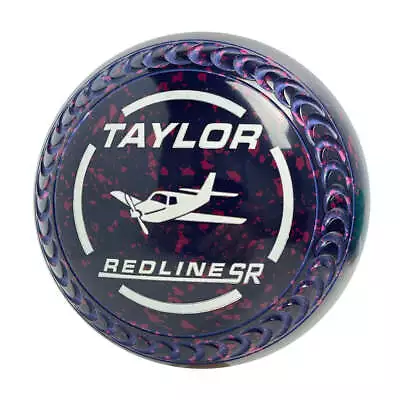 Taylor SR Lawn Bowls Size 3 Heavy Gripped Dark Blue/Magenta - HAC5542A • $740