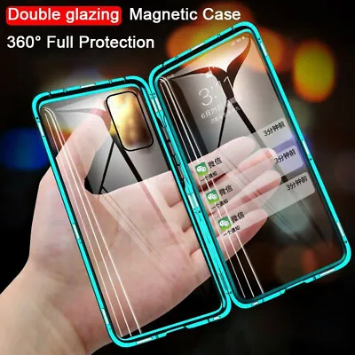 For Xiaomi Mi 13T 12T 11T 10T Lite 9T Magnetic 360° Double-Side Glass Case Cover • $7.99