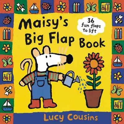 Maisy's Big Flap Book - 9780763611897 Board Book Lucy Cousins • $5.15