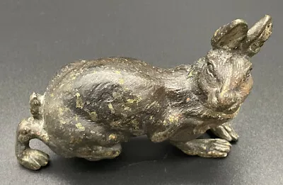 Vintage Austrian Vienna Cold Painted Bronze Rabbit • $375