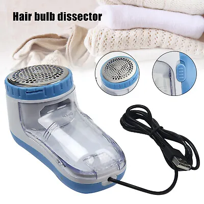 £9.59 • Buy Electric Clothes Bobble Fluff Lint Remover Fabric Shaver Fuzz Off Jumper USB New