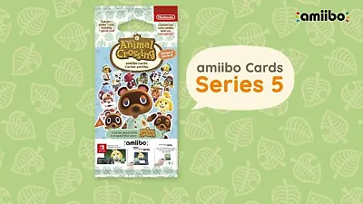 $5 • Buy Animal Crossing Amiibo Series 5 Cards - Singles (tracked Post)