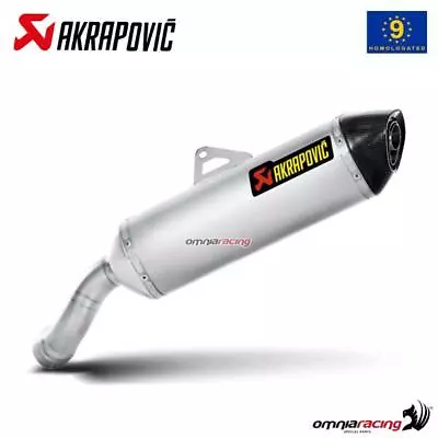 Akrapovic Exhaust Approved Titanium Slip-on BMW R1200GS / Adventure 2010-2012 • $997