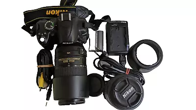 Nikon D90 DSLR With 2x Lenses And Accessories • $260