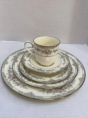 Noritake SHENANDOAH 5 Piece Place Setting Bone China 9729 EXCELLENT CONDITION • $32