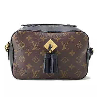 LOUIS VUITTON Saintonge Monogram/Calf Leather Noir M43555 • £932.06