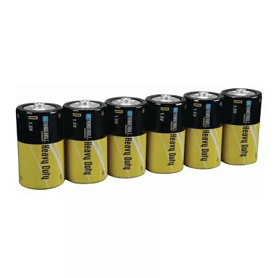 6  Size D Batteries      Free Usa S&h • $10.85