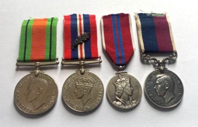 £160 • Buy Ww2, Coronation, Raf Lsgc / Act. Sqn. Ldr. D. B. Cruden. R.a.f.