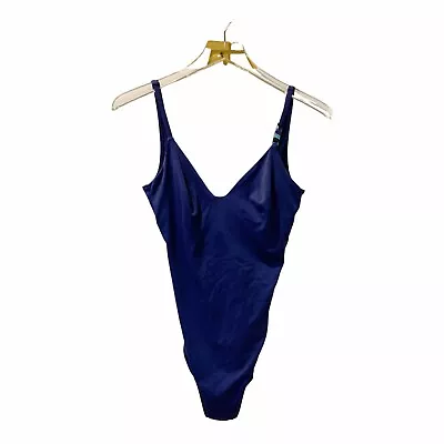 M4 La Perla Onepiece Swimsuit High Cut Royal Blue 46 Italian 10 US • $67.99