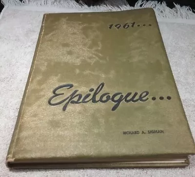 1961 Epilogue Hempfield High School Landisville PA Yearbook • $3.70