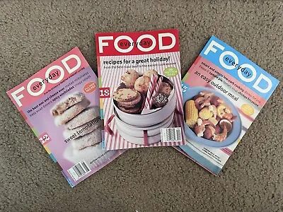 Martha Stewart Every Day Food Magazine 2004 Lot Of 3 • $7.46