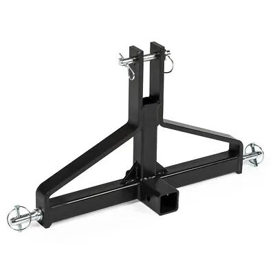 Titan Attachments LD 3 Point 2  Trailer Receiver Adapter Hitch Fits Cat 1 • $146.97