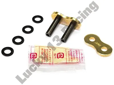 DID Chain 530 ZVMX Gold X Ring Hollow Rivet Link Connection Motorcycle Joint ZJ • £10.05