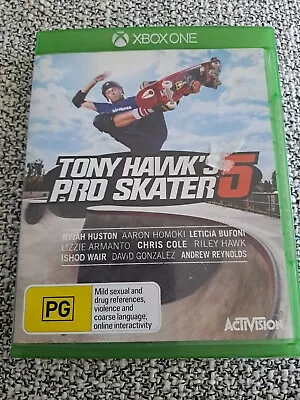 Tony Hawk 5 Pro Skater Xbox One Video Game • $21.95