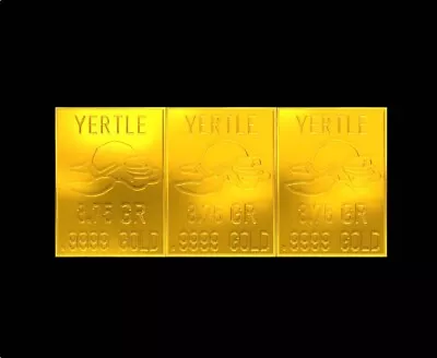 3/4 Gram Yertle Gold Bar GR Bar Gold Bullion Precious Metal .9999 Gold .9999 • $139.87