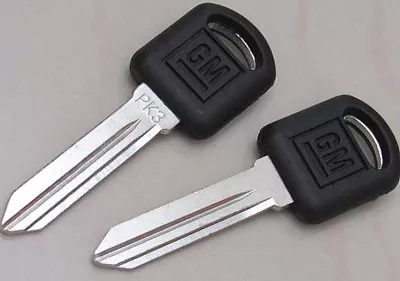 $16 • Buy Set Of 2 Buick B97 GM LOGO PK3 Transponder Key (13)  Top Quality USA Seller 