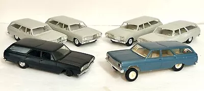 Lot Of  6  AMT / Johan 1964 Chevrolet Chevelle Malibu Station Wagon Model Promo • $49.99