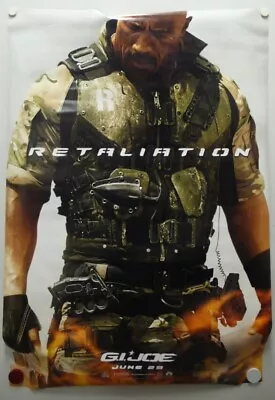 G.I. JOE:RETALIATION 2012 Dwayne Johnson Jonathan Pryce Ray Park-One Sheet • $34.99