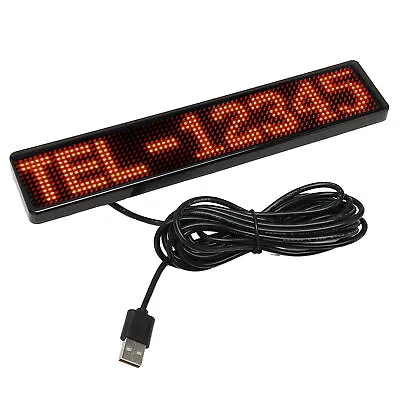 £24.47 • Buy 12 X 72 Dots RGB Led Matrix Panel USB Custom Digital Led Module Led Display