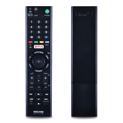$15.04 • Buy New RMT-TX100A For Sony Netflix TV Remote Control KD-55X9000C KD-65X9000C