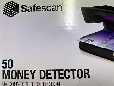 £15 • Buy Safescan 50 Money Detector UV Counterfeit Protection