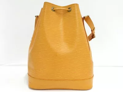 Louis Vuitton Noe Shoulder Bag Epi Tassili Yellow M44009 • $514.52