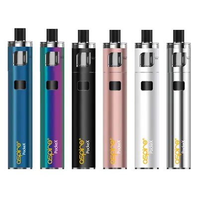 Aspire PockeX Vape Pen ECig E-Cigarette 1500mAh Starter Kit Or 5x Coils |Genuine • £8.49