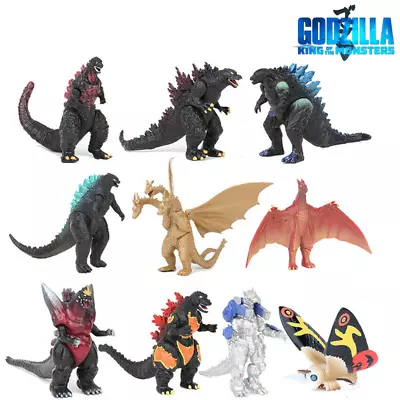10 Godzilla King Of The Monster Zero Rodan Mothra Ghidorah Action Figures Toy • $26.95
