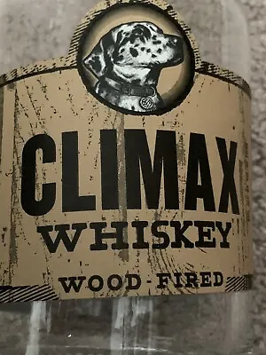 Tim Smith CLIMAX WHISKEY Wood Fired Empty Bottle • $40