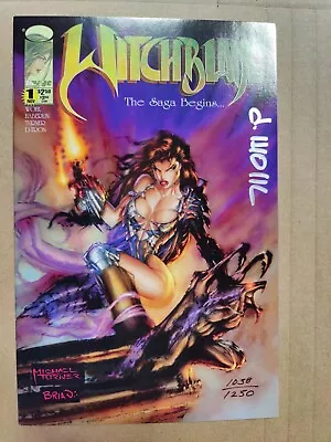 WITCHBLADE #1 SIGNED By Turner Wohl Numbered No COA Top Cow IMAGE COMICS 1995 • $19