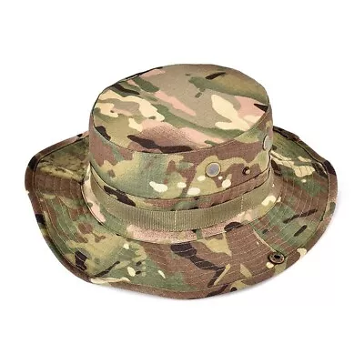 Sun Caps Men Tactical US Army Bucket Benny Hats Military Multicam Panama Summe • $10.50