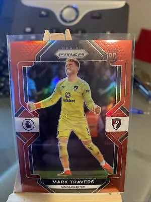 2022-23 Prizm Premier League EPL Red #214 Mark Travers /149 - AFC Bournemouth • $5