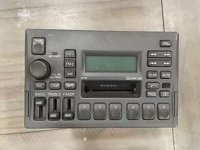 Volvo V70 AM FM Radio Cassette Player Receover 3533741 OEM 1997 97 • $54.99