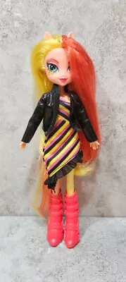 My Little Pony Equestria Girls Sunset Shimmer With Clip On Shoes & Jacket • £9.99