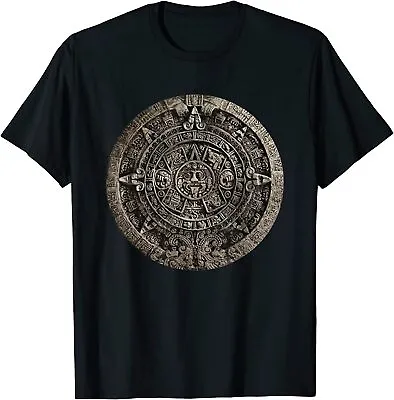 NEW LIMITED Ancient Aztec Or Mayan Calendar Maya Men Women T-Shirt - MADE IN USA • $22.99