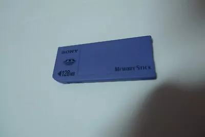 Genuine Sony 128MB Excellent Memory Stick Card MSA-128A NON-PRO NON-MagicGate • $27.99