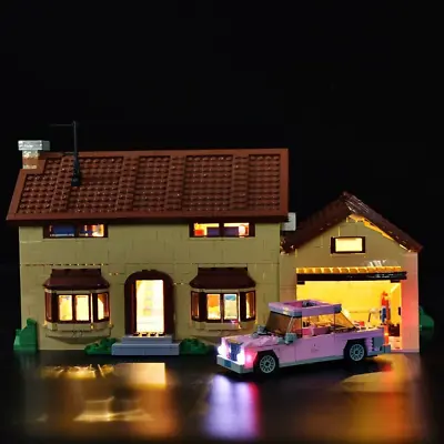 LED Light Kit For The Simpsons House - Compatible With LEGO 71006 Set (Classic • $65.99