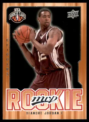 2008-09 Upper Deck MVP DeAndre Jordan Rookie Los Angeles Clippers #230 • $1