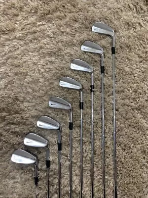 NIKE Muscle Back Forged 8pc IRONS SET GOLF CLUBS - Great Condition • $500