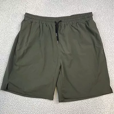 COOFANDY Men's Gym Workout Shorts Quick Dry Bodybuilding/Running (Green) • $7.99