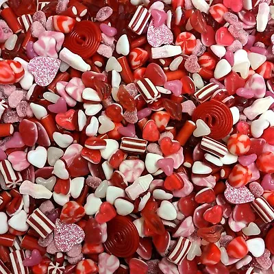 Valentines Sweet Mix - 750g Of Red White Pink Pick & Mix Jelly & Fizzy Sweets • £9.99