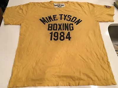 Roots Of Fight Bloodlines Mike Tyson State Games T-Shirt Men’s Size XL Sample • $50