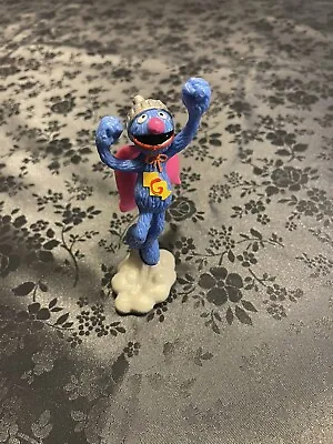 Vintage Super Grover Sesame Street Muppets Figurine  • $25